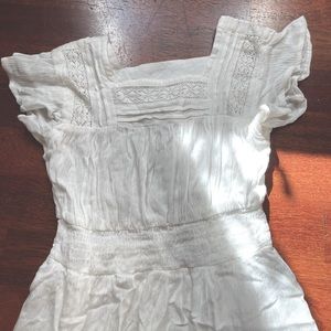 COPY - Girls 12 white summer dress. ❤️